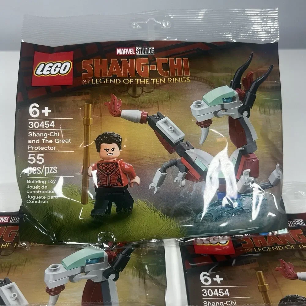 LEGO 30454 Marvel Super Heroes Shang-Chi and The Great Protector LOT Of 5 Bags